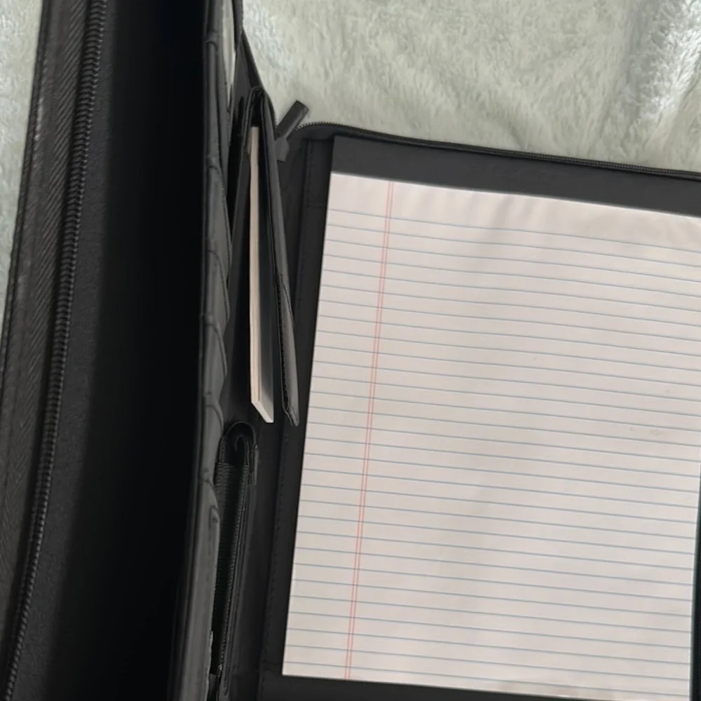 Professional Black Portfolio Folder